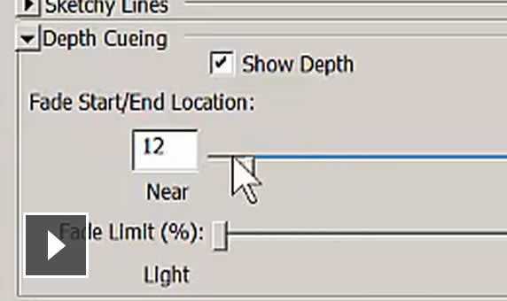 Video: Adding depth cueing to an elevation view