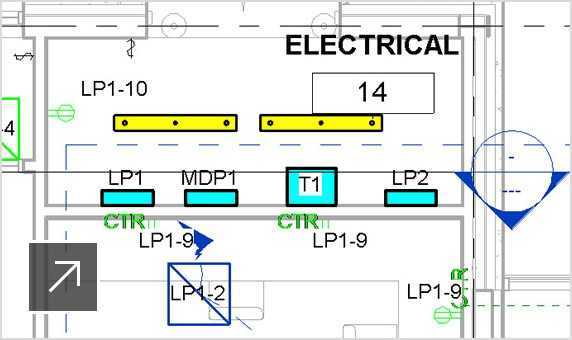 Use room color-fill plans to communicate design intent visually