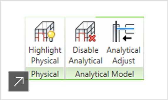 Use a structural analytical model while you create a physical model