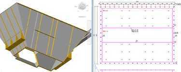 Advance Steel : automatic creation of workshop and general arrangement drawings, automatically labeled and dimensioned in a fully customizable layout