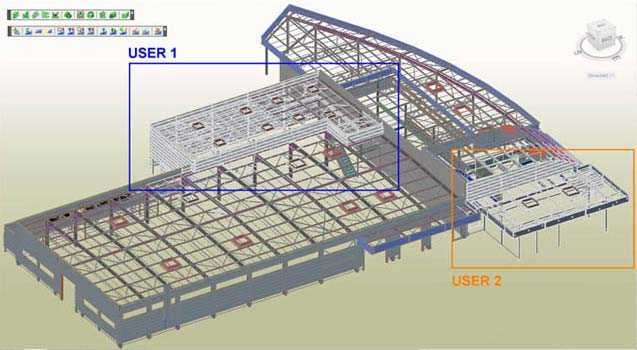 Advance Steel : multi-user collaboration