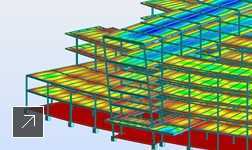 Advance Steel is interoperable with Robot Structural Analysis software