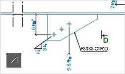 Generate more accurate steel shop drawings