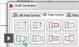 Video: standards-based parts for more accurate mechanical drawings 