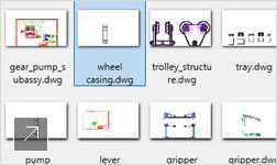 Easily access and insert data into DWG files