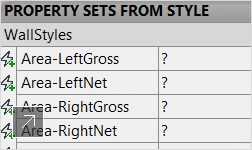 Automatically attach property set definitions to architectural objects to complete quantity takeoff calculations