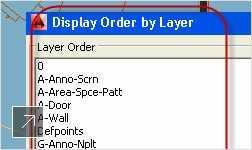 Set an order for layers and preview your changes