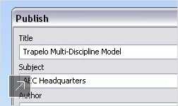 Publish and store complete project models for a whole-project review