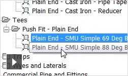 Video: Use routing preferences with sloped piping