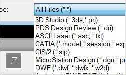 Navisworks supports multiple file formats