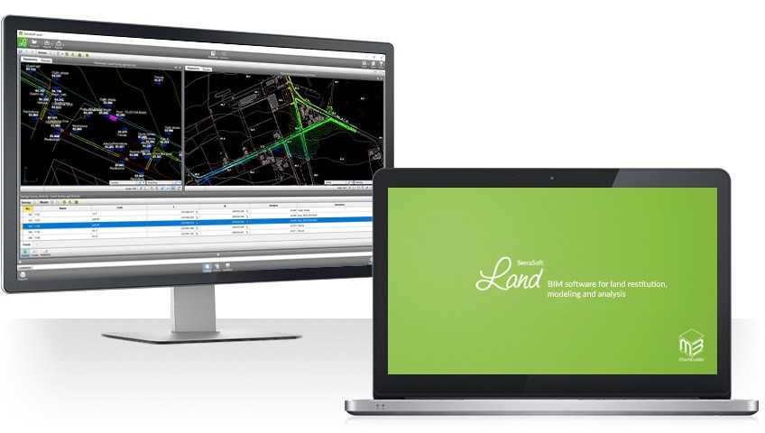 BIM software for territory restitution, modeling, and analysis BIM software for territory restitution, modeling, and analysis